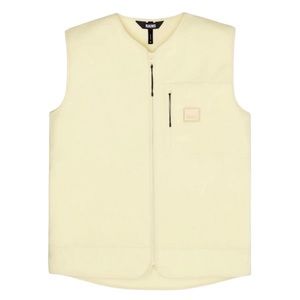 Rains Women’s Teens Fleece Vest Color Straw/Light Yellow - Size Medium